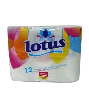 Papier hygiénique Lotus PH Lotus *12 - 2 Plis